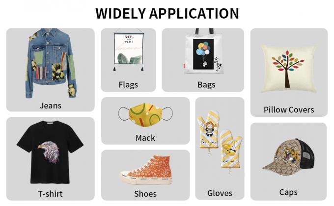 A4 / A3 DTF máy in phim Cold Peel 75U Độ dày PET Release Film Không dính 4