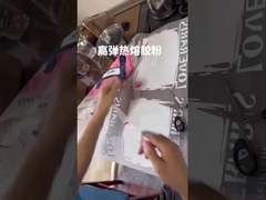 Chất kết dính bột TPU DTF chống nứt để chuyển đổi linh hoạt và lâu dài