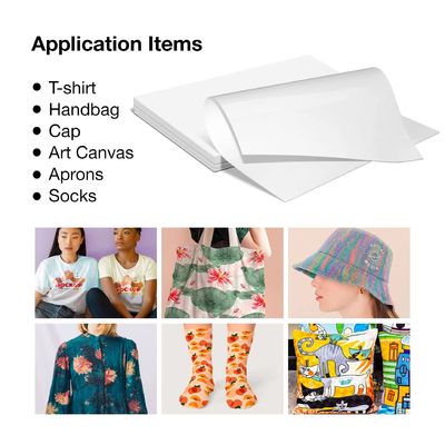 A4 Premium DTF Transfer Film Roll 8.27&quot; x 328ft Matte Clear PreTreat PET Heat Transfer Paper cho máy in DTF A4