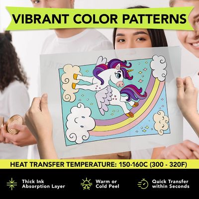 A4 Premium DTF Transfer Film Roll 8.27&quot; x 328ft Matte Clear PreTreat PET Heat Transfer Paper cho máy in DTF A4