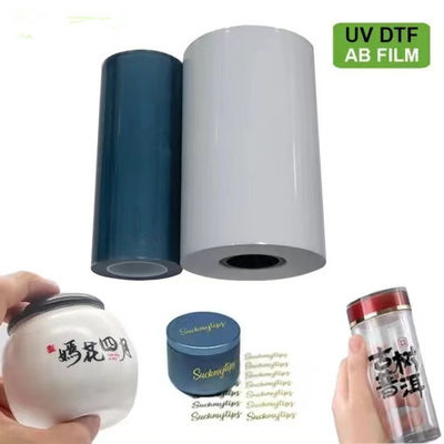 Bộ phim UV cứng cao 60cm CMYK Polymer Glossy White Varnish A + B Film