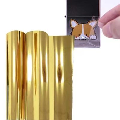 60cmx100m Transparent UV Film Gold Silver White Ab Pet Film in Dtf UV Pet Film