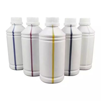 CMYK &amp; Màu trắng DTF mực dệt sắc tố áo thun in mực trên vải may mặc