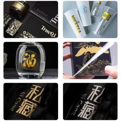 Bảng phim chuyển đổi DTF bằng dải vàng nhãn UV DTF in phim để chuyển tách