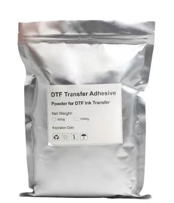 DTF mềm bột màu trắng dính nóng nóng chảy chuyển bột chống nước