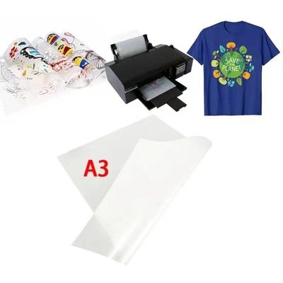 DTF White Ink Transfer Pet Film Roll Film Film cho DTF 75U Độ dày phát hành cuộn phim thú cưng
