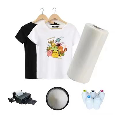 60cm*100m DTF Chất liệu in DTF phim 75mic Giải pháp cuối cùng cho in chuyên nghiệp