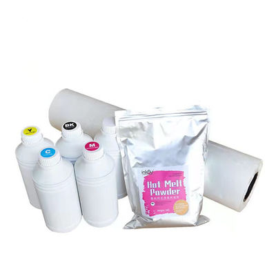 42cm Double Side Matte DTF Hot Peel Film Roll 75mic DTF in phim cho quần áo