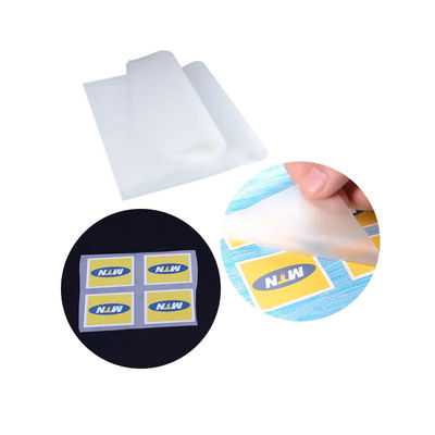 30cm * 100m 75U Độ dày Tải phim thú cưng Cuộn phim hai mặt lạnh, vỏ nóng, vỏ nóng, phim trong suốt 30cm cho áo phông DTF