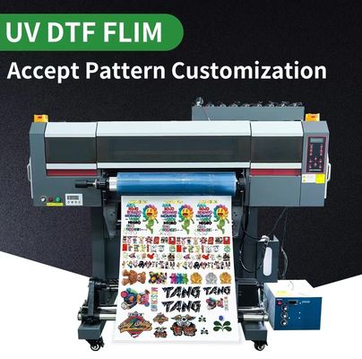 Polymer Cold Transfer Printing Film A và B Film UV DTF PET Sticker Film Roll 30cm