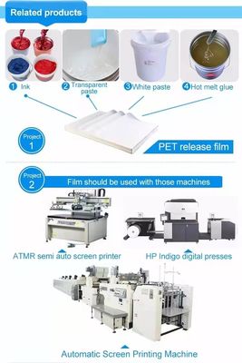 Cold Peeling Garment Offset Printing Film Kháng nhiệt Xét bề mặt bóng / mờ