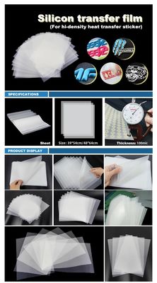 Phim in polyester Offset Cho in màn hình may mặc Xét bề mặt bóng / mờ