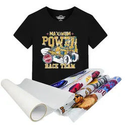 33cm*100m 75 Micron Ultra stretchable DTF transfer film cho DTF Digital Printing