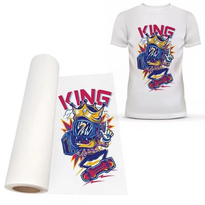 75 Micron 60cm*100m in phim in mực màu trắng cho các loại vải khác nhau