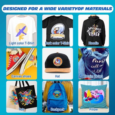 60cm * 100m 75micron Sáng bóng / Matte Finish Digital DTF Film in với khả năng kéo dài