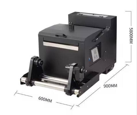 6Pass 4m / h DTF máy in với máy xay bột và phần mềm 6.1 Maintop