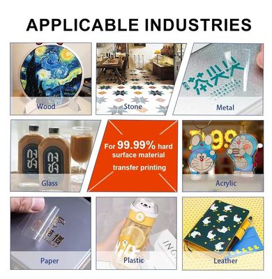 30cm*100m Roll Transparent UV Dtf Ab Film A3 Ab Cho UV Label Sticker