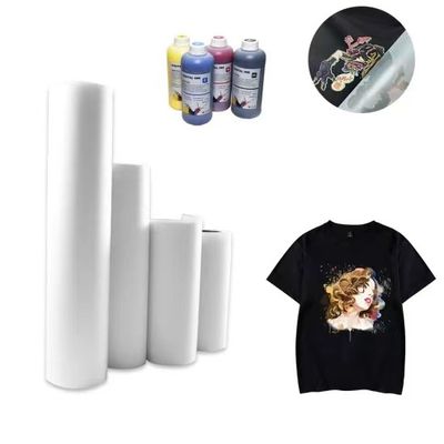 75micron Matte Instant Hot Peel 60cm*100m DTF in phim cuộn cho áo thun