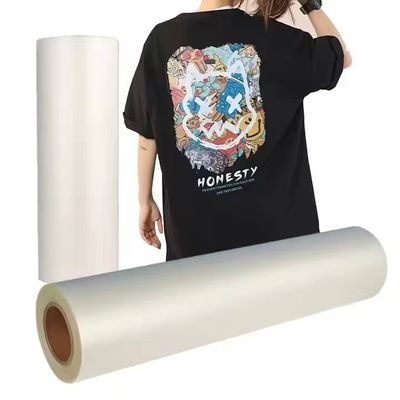 DTF Film Hot Peel Double Matte 30cm*100m Instant Peel phim in mực trắng