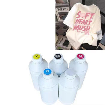 1000ML CMYK in chuyển nhiệt dệt trắng DTF mực cho Epson I3200