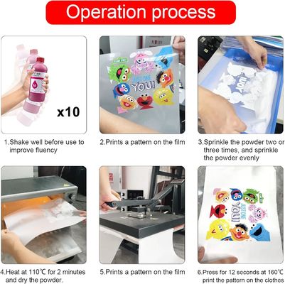 Mực Dtf / Mực in Dtf màu trắng cho máy in DTF - Mờ và chất lượng in lâu dài