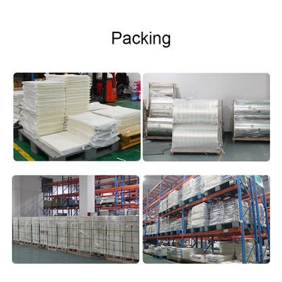Matte Hot Peel 39*54cm 75 Micron PET Release Film Cho Screen And Offset Printing
