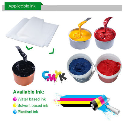 Matte Hot Peel 39*54cm 75 Micron PET Release Film Cho Screen And Offset Printing