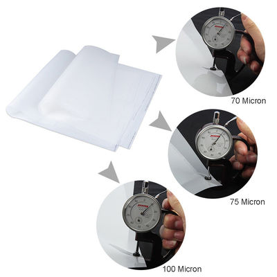 48 * 64cm Silikon PET Film cho Offset / Screen Printing 75mic Matte Polyester Film