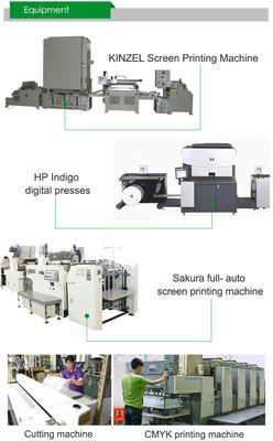 48 * 64cm Silikon PET Film cho Offset / Screen Printing 75mic Matte Polyester Film