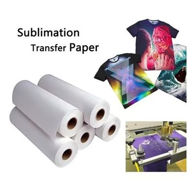 44 Inch * 100m 29 Gsm giấy in sublimation thở cho subprinting màu sắc