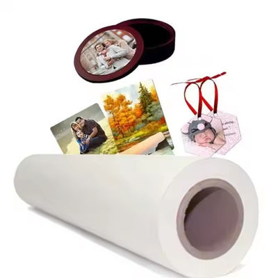 95GSM 51 Inch * 100m Sublimation Transfer Heat Paper Rolls cho quần áo thể thao polyester