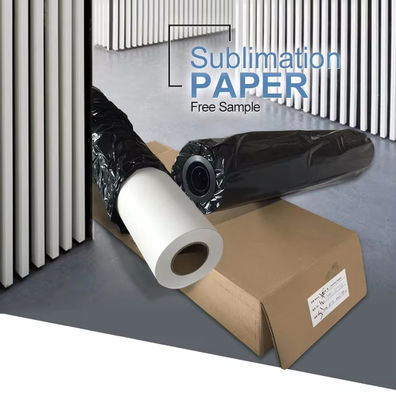 In kỹ thuật số 47 Inch 100gsm Roll To Roll Sublimation Paper cho máy in sublimation định dạng lớn