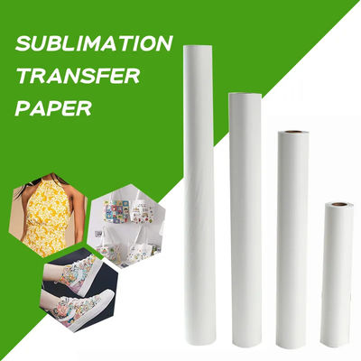 Chất liệu in sublimation có thể giặt bằng máy chống nhiệt 100gm giấy chuyển nhượng Polyester