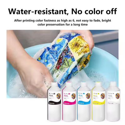 DTF in mực trắng CMYK 1L Hoàn hảo bổ sung cho quá trình in kỹ thuật số
