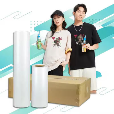 Phim DTF tương thích với hầu hết các loại vải Phim in mực màu trắng cho kết thúc bóng / mờ
