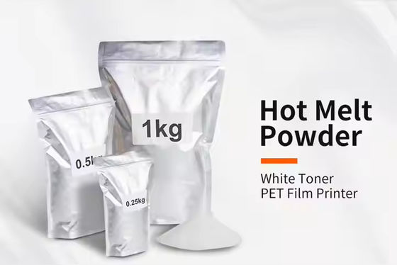 DTF nóng chảy Trắng Đen mềm 25KG túi TPU kẹo dán cho in DTF