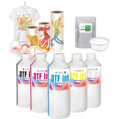 1000ml CMYK Mực DTF trắng trực tiếp đến phim Mực injet in ấn cho máy in DTF Refinecolor