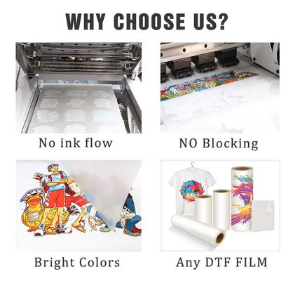 1000ml CMYK Mực DTF trắng trực tiếp đến phim Mực injet in ấn cho máy in DTF Refinecolor