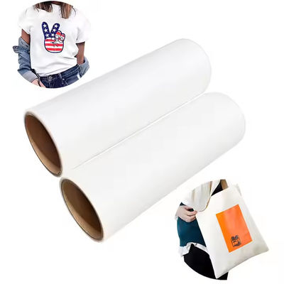 DTF PET Film 75mic 33cm in mực trắng hoàn hảo để in tùy chỉnh trên vải và quần áo