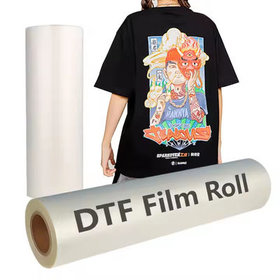 Bộ phim DTF 60CM cho thiết kế tùy chỉnh 75mic, Cold &amp; Hot Peel lý tưởng cho áo thun &amp; quần áo