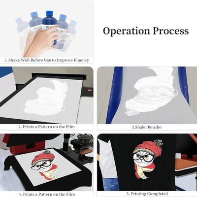 Dtf Hot Melt Powder Pet Film Powder cho in chuyển nhiệt Dtf Soft Powder