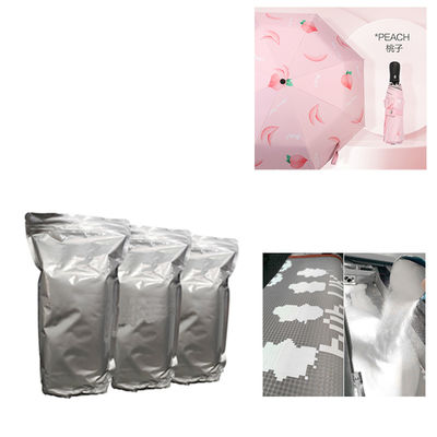 TPU DTF bột 1kg / túi chuyển đổi vật liệu in nóng nóng chảy màu trắng và đen