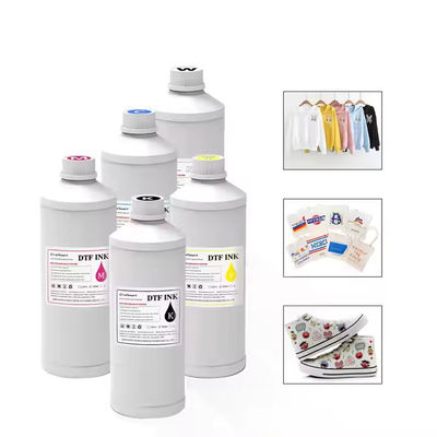 CMYK Đỏ 1000ml DTF in ấn mực áo thun in dệt