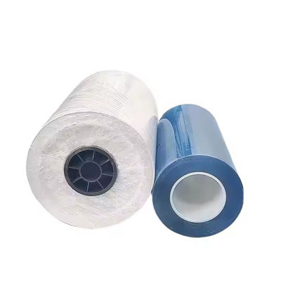 Bộ phim UV dính PET linh hoạt cao trong 30cm * 100m / 60cm * 100m Cho bao bì