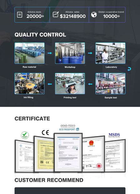 Trung Quốc DONGGUAN EASY PRINTING MATERIAL CO.,LTD Chứng chỉ